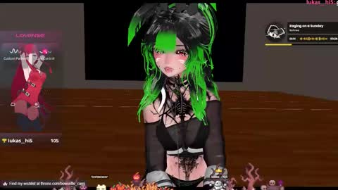 Snapshot of bowsette_ chatting on October 23, 3:40 pm Camila online show from October 23, 3:40 pm