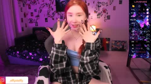 Snapshot of callmeeffy chatting on February 9, 4:25 am Effyblonde   follow my telegram channel for more content3 online show from February 9, 4:25 am