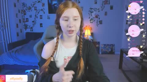 Snapshot of callmeeffy chatting on October 11, 6:21 pm Effyblonde   follow my telegram channel for more content3 online show from October 11, 6:21 pm
