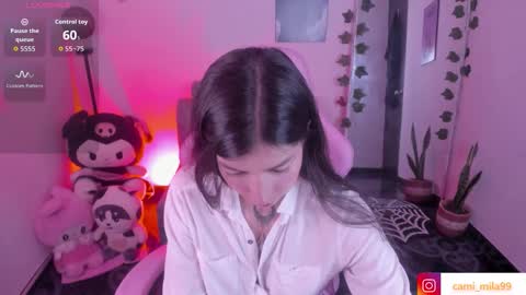 Snapshot of cami_mila99 chatting on October 21, 2:04 am CAMI  online show from October 21, 2:04 am