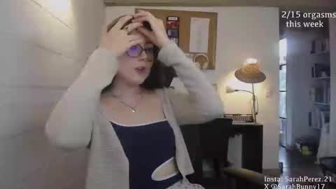 Sarah Prez online show from January 17, 10:56 pm