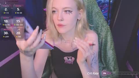 Snapshot of crackling_tati chatting on February 12, 9:22 pm Tati online show from February 12, 9:22 pm