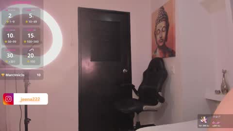 Snapshot of jenaa_ chatting on October 21, 12:53 pm JEENA online show from October 21, 12:53 pm