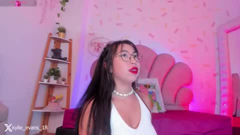 Snapshot of kylie_evans_18 chatting on October 27, 1:45 am Kylie online show from October 27, 1:45 am
