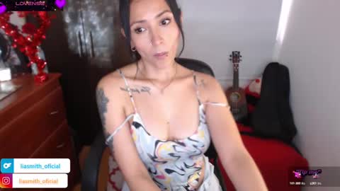 Snapshot of lia_smith87 chatting on February 18, 5:55 pm Laura online show from February 18, 5:55 pm