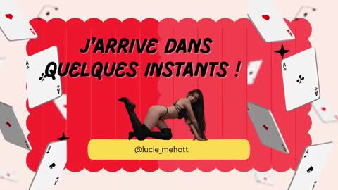 Lucie hot follow me on  online show from February 23, 9:48 am