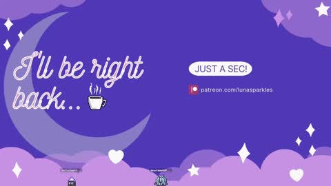 ..LunaSparkles. online show from November 9, 6:53 am