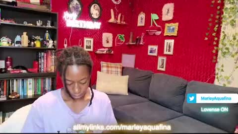 Snapshot of marleymadness9 chatting on September 22, 1:09 pm MarleyAquafina online show from September 22, 1:09 pm