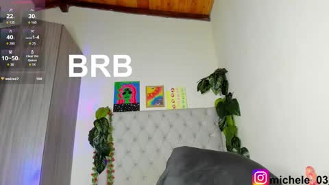 Snapshot of michele_rooss00 chatting on September 17, 1:36 am melannie follow my new page online show from September 17, 1:36 am