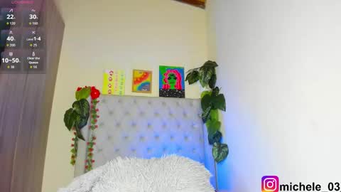 Snapshot of michele_rooss00 chatting on October 20, 9:40 pm melannie follow my new page online show from October 20, 9:40 pm