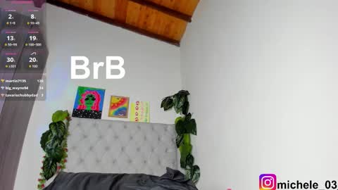 Snapshot of michele_rooss00 chatting on September 19, 1:48 am melannie follow my new page online show from September 19, 1:48 am