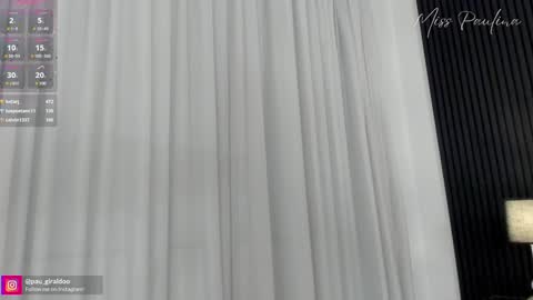 Snapshot of misspaulina__ chatting on January 25, 9:26 am Pau Giraldo online show from January 25, 9:26 am