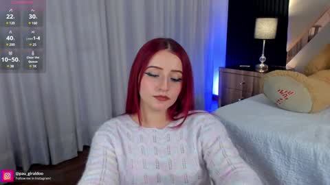 Snapshot of misspaulina__ chatting on January 7, 11:14 pm Pau Giraldo online show from January 7, 11:14 pm