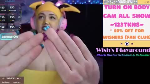 Wishs Playground online show from February 17, 4:28 pm