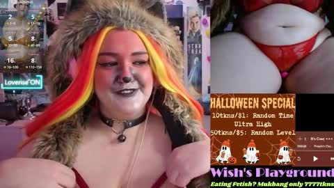 Wishs Playground online show from October 30, 3:02 pm