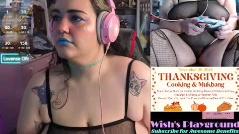 Wishs Playground online show from November 12, 7:39 am