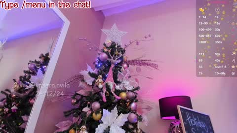 SaraAvila  online show from December 26, 9:37 pm