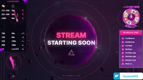 SeraLeeXXX online show from February 24, 6:28 pm