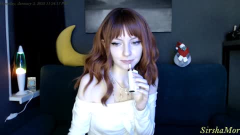 Snapshot of sirshamor chatting on January 2, 8:24 pm  SirshaMor   online show from January 2, 8:24 pm