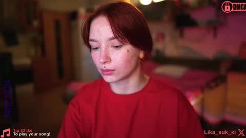 Lika ginger  Jessy blond   online show from February 12, 1:09 am