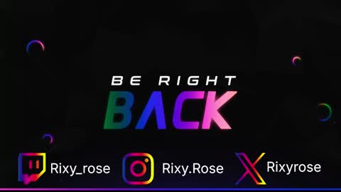 Snapshot of trixyrose chatting on October 13, 12:35 am RixyRose online show from October 13, 12:35 am
