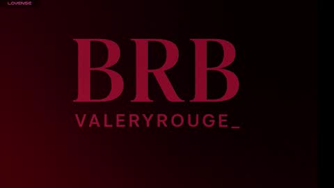 Snapshot of valeryrouge_ chatting on October 10, 10:14 pm Valery online show from October 10, 10:14 pm