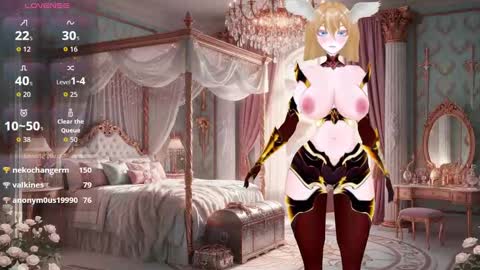 Valkie-Chan online show from November 18, 10:22 pm