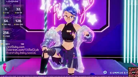 Vex Ruby online show from November 23, 1:08 am