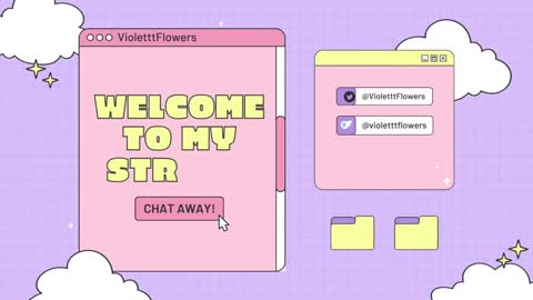 Violet Flowers online show from December 19, 5:49 pm