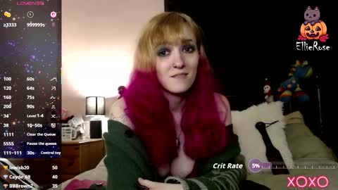 EllieeRose online show from January 18, 12:07 am