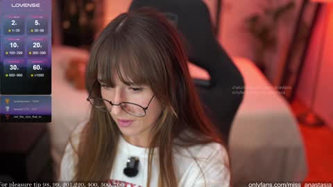 Anastasia online show from November 6, 10:37 pm