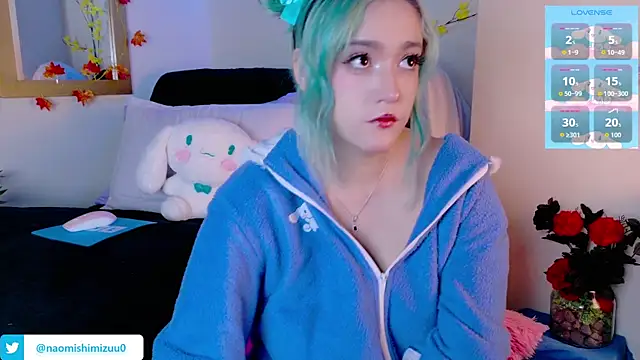 NaomiShimizu online show from October 5, 9:20 pm