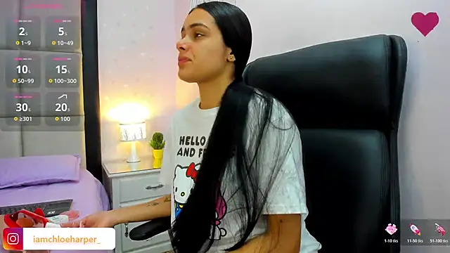 ChloeHarper  online show from November 5, 1:16 pm