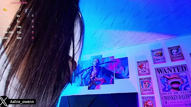 Aliceowenn online show from January 31, 9:02 pm