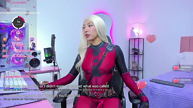 MarianaBranzz online show from October 5, 12:15 am