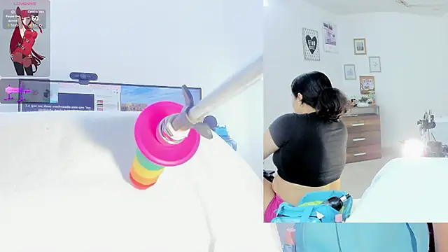 Snapshot of Daki_Ume_ chatting on October 22, 2:27 am Daki Ume online show from October 22, 2:27 am