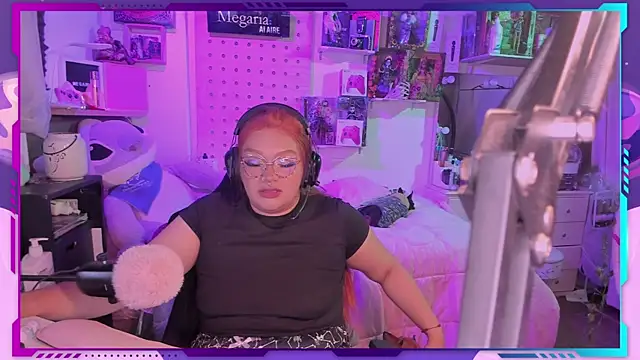 MegariaB online show from October 5, 3:55 am