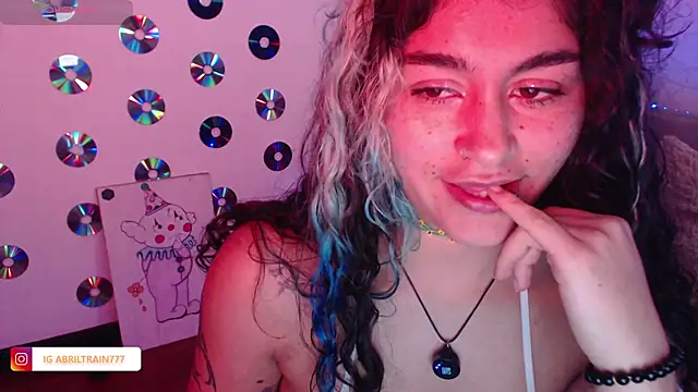 Snapshot of abril666 chatting on October 21, 3:38 pm abril666 online show from October 21, 3:38 pm