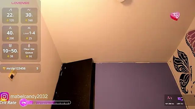 mabel candy online show from November 10, 5:30 pm