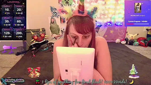 BabyZelda online show from December 18, 4:06 am
