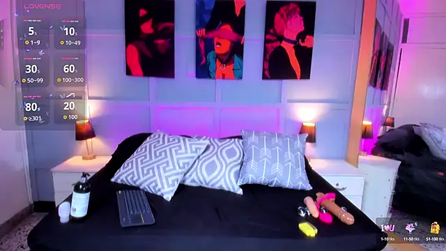 Elizabeth Santos online show from September 9, 8:08 pm