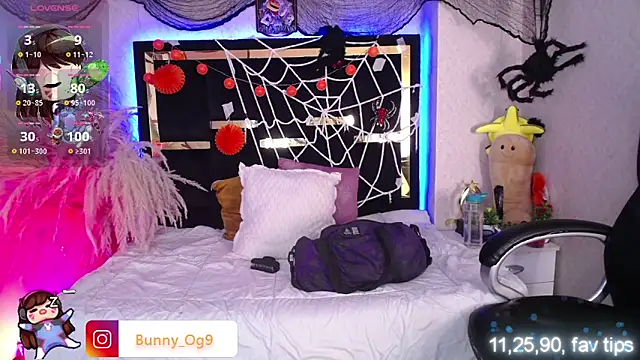 Bunny O online show from November 5, 8:36 pm