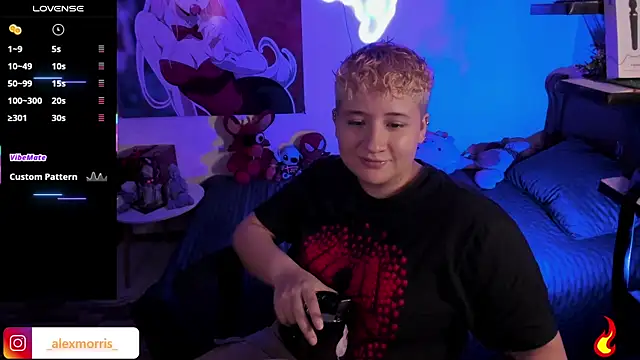 Snapshot of _AlexMorris chatting on October 9, 9:02 am  AlexMorris online show from October 9, 9:02 am