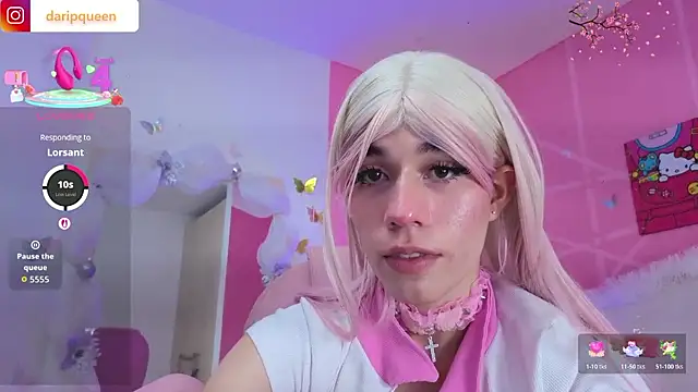 DaripQueen online show from January 9, 6:01 pm