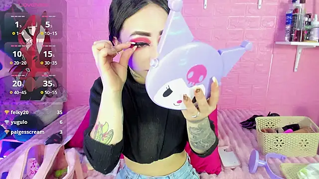 hanna  azumi online show from December 22, 2:58 am