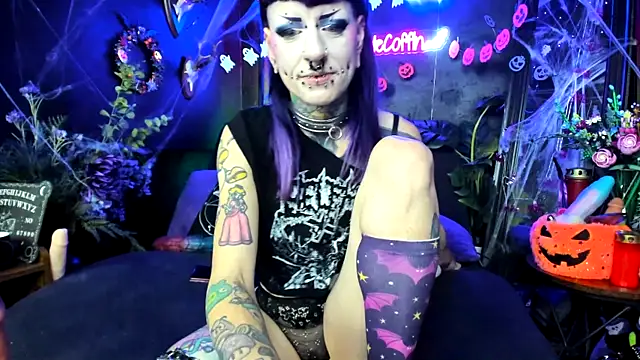 Purple Coffin666 online show from November 4, 8:36 pm
