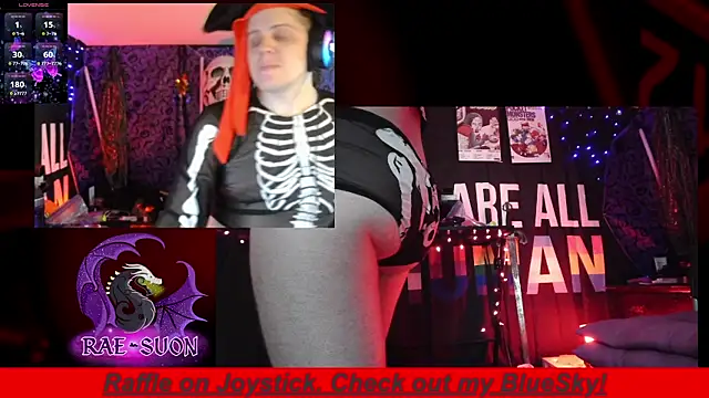 Snapshot of Rae-Suon chatting on October 18, 3:09 am Rae-Suon online show from October 18, 3:09 am