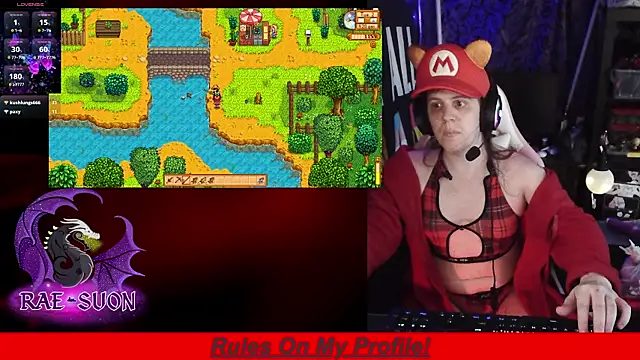 Snapshot of Rae-Suon chatting on November 2, 2:37 am Rae-Suon online show from November 2, 2:37 am