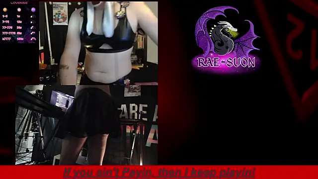 Snapshot of Rae-Suon chatting on September 28, 2:29 am Rae-Suon online show from September 28, 2:29 am