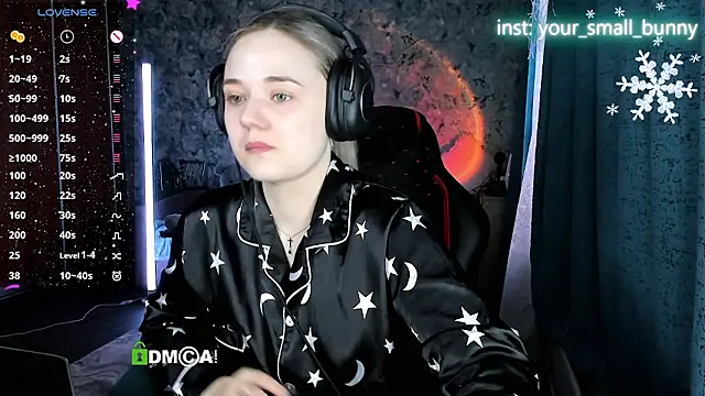 Your small bunny online show from February 27, 2:11 am